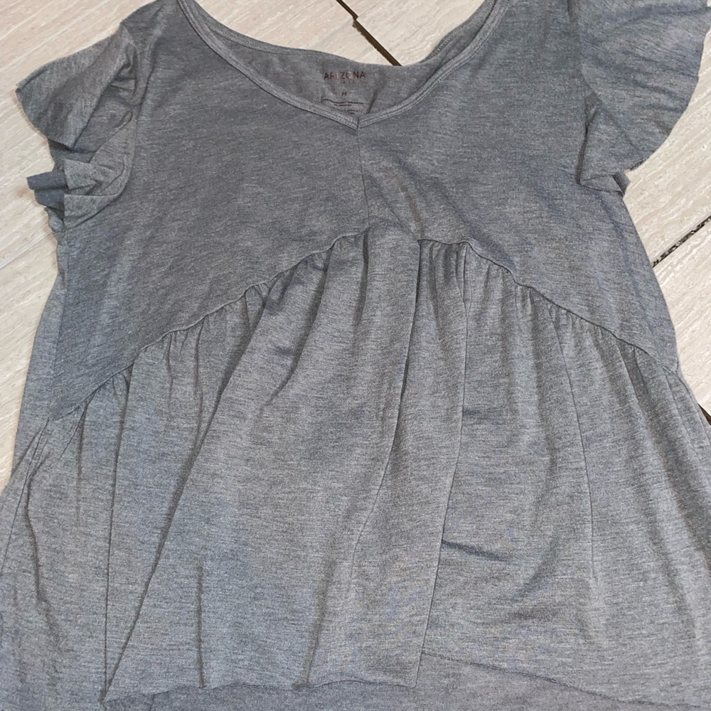 Ruffle Short Sleeve Top